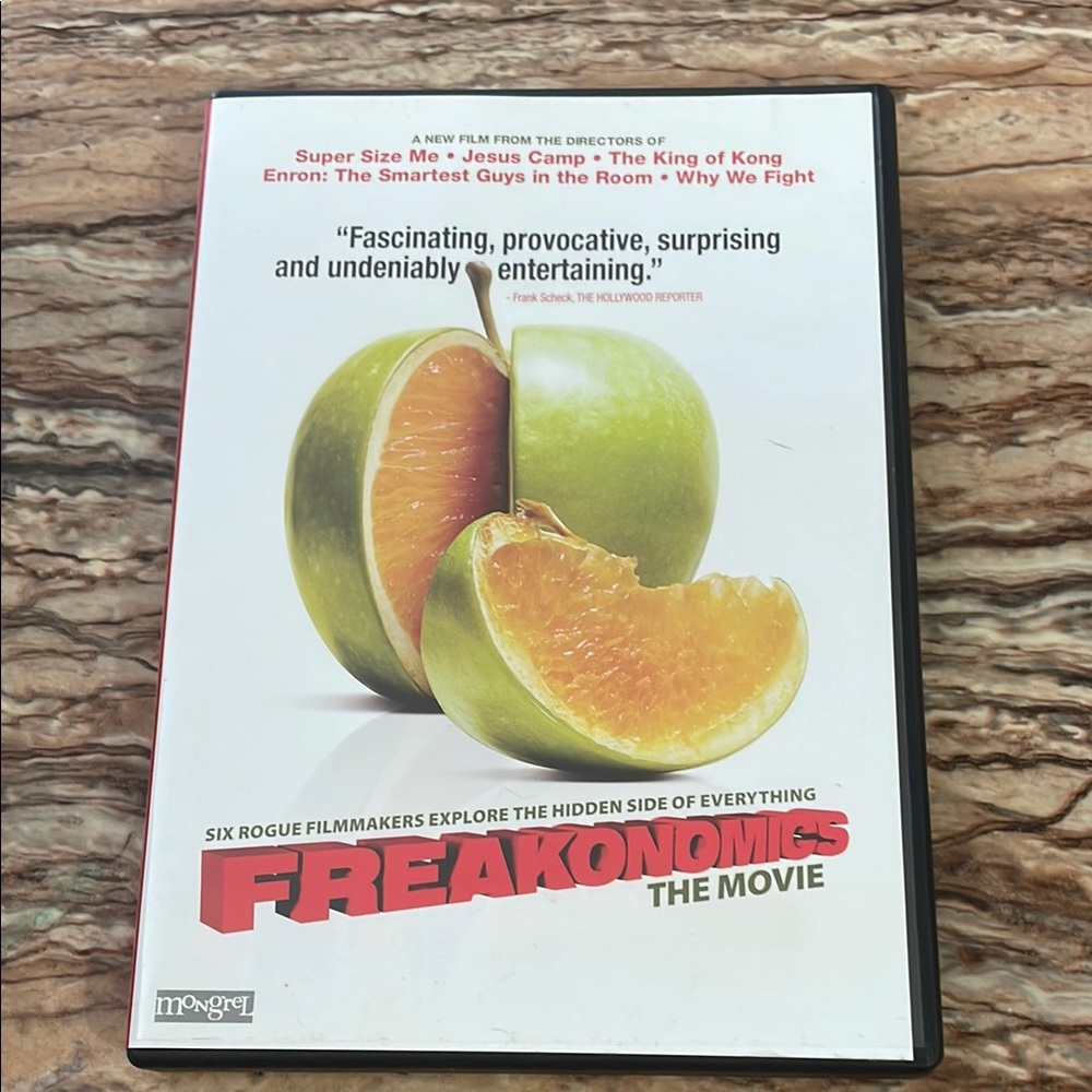 🩵5 for $25🩵 Freakonomics The Movie DVD